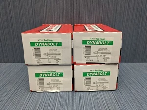 400 Anclajes de manga Red Head Dynabolt (HN-1413) 1/4" x 1-3/8" (4 cajas x 100) - Imagen 1 de 2