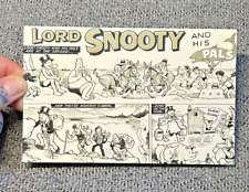 POSTCARD - The Beano Comic 2014 Lord Snooty and his Pals Retro Design