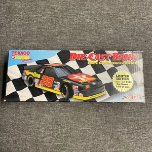 TEXACO Die Cast Ford Havoline Racing Car Bank Robert Yates spedizione gratuita - Foto 1 di 1