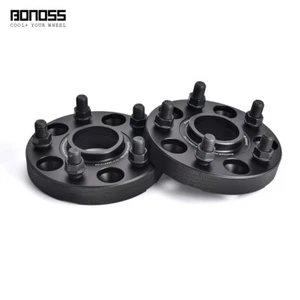5x120 (4x25mm) for Acura TLX MDX BONOSS Wheel Spacer 5x4.75" CB64.1 M14x1.5 Stud - Picture 1 of 21