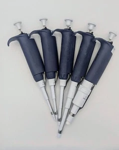 Rainin LTS Pipette Set | 2µl, 20µl, 200µl, 1000µl, 5000µL | Cleaned + Calibrated - Picture 1 of 14
