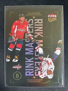 Alex Ovechkin 2021-22 Upper Deck Fleer Ultra Rink Masters Insert Card #RM-25 - Picture 1 of 1