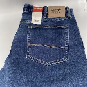 Herren Wrangler Authentics Regular Fit Jeans Classic 5-Pocket 100% Baumwolle 34x30 - Bild 1 von 4