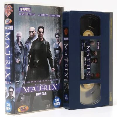 The Matrix (1999) English Subtitles Korean VHS Video Tape [NTSC] Korea - Image 1 of 4