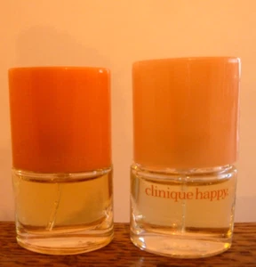 Clinique Happy Vintage 1980's Perfume 4ml x 2 Miniature Rare & Original Formula - Picture 1 of 5