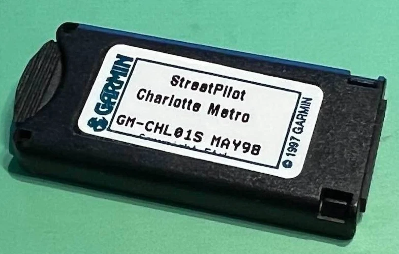 GARMIN STREETPILOT DATA CARD CHARLOTTE METRO ALSO FITS GPSMAP  1xx 2xx 3xx 4xx - Image 1 of 1