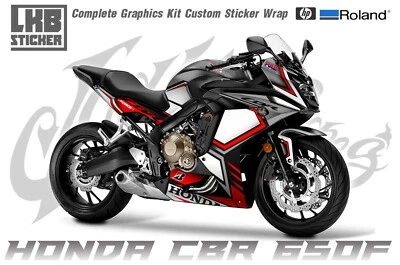 Graphics Decal Kit Wrap Compatible with Honda 650F 2015-2018 / Sport V.5 - Image 1 of 4
