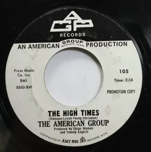 Hear! Northern Soul Instr. Memphis Promo 45 The American Group - The High Times - Picture 1 of 2