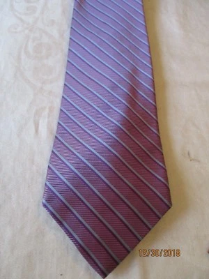 Brooks Brothers Purple Striped Silk Neck Tie - Изображение 1 из 2