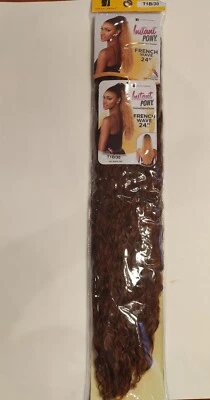 Sensationnel Instant Ponytail French Wave  24" T1B/ 30 - Image 1 of 2