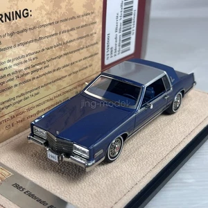 1/43 Scale Stamp GLM 1985 Cadillac Eldorado Biarritz Medium Blue Metallic - Picture 1 of 2
