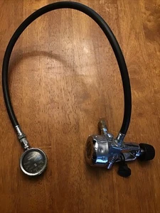 Dacor Balanced Olympic Diving Regulator And Scuba Pro Gauge -Untested- - Picture 1 of 7
