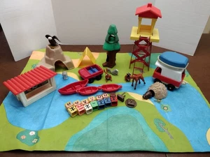 Set 481 amici gioco parco nazionale Playskool vintage incompleto 36 pezzi ©1975 - Foto 1 di 19