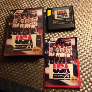 Team USA Basketball Sega MegaDrive Genesis USA Version - Picture 1 of 24