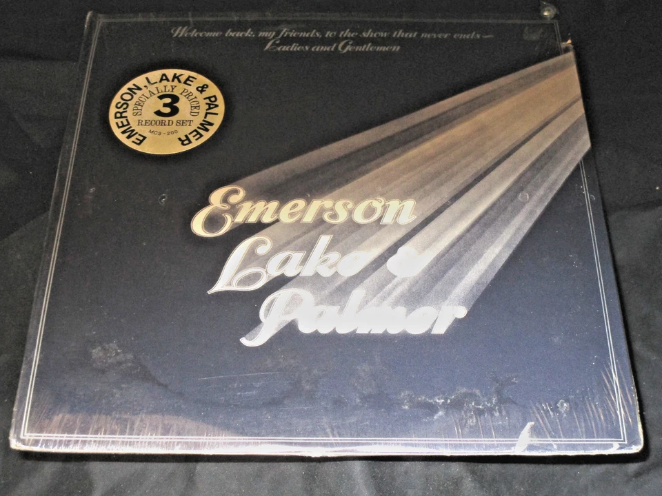 Emerson, Lake & Palmer Welcome Back Sealed Vinyl Records LP USA 1974 Orig Hype S - Image 1 of 4