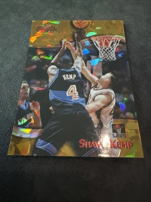 1998-99 Bowman's Best Atomic Refractor 48/100  Shawn Kemp #89, Mint - Image 1 of 4