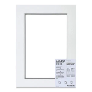 Stu-Art Economy Light-Weight Ready-Mats, 16" L x 22" H, White 22"LX16"H - Picture 1 of 1