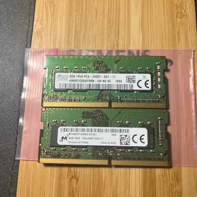 2x8GB DDR4-2666 PC4-21300 1Rx8 SODIMM Laptop Memory RAM 1 SK + 1 MU - Image 1 of 2