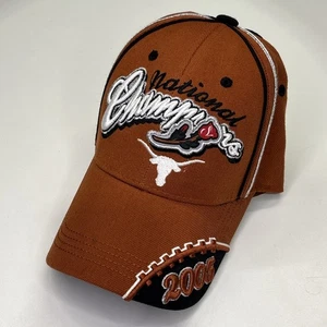 Cappello adulto Texas Longhorns NCAA Top Of The World 2005 campioni nazionali di calcio - Foto 1 di 7