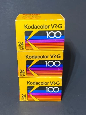 Vintage Kodacolor 100 VR-G 35mm Film 24 EXP Unopened Box 1988 Olympic Expired - Image 1 of 4