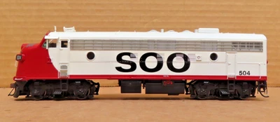 Athearn Genesis #G22827 - HO SOO FP7 Freight Rd #504 Comes w/Factory DCC/Sound - Image 1 of 4