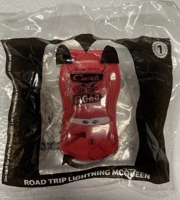 Juguete Happy Meal 2022 Mcdonalds Disney Pixar CARS Road Trip Lightning McQueen #1 Foto 1 de 3
