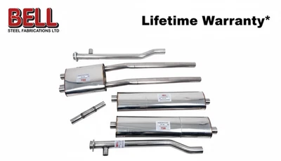 JAGUAR E-TYPE S3 2+2 CAMPANA ACERO INOXIDABLE SISTEMA DE ESCAPE DOBLE SALIDA BSSJR021 Foto 1 de 4