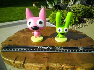 Vintage 2003 Hallmark Hoops & Yoyo 5" Wackelkopf Set - funktioniert TOP! - Bild 1 von 5