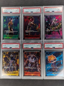 PSA 10 SEQUENTIAL SET Arcane Promo Riftbound League Of Legends Jinx Caitlyn Etc - Picture 1 of 8