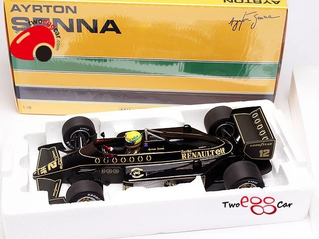 MINICHAMPS 1/18 LOTUS Renault F1 97T #12 1985 Ayrton Senna 540851812 MINICHAMPS - Image 1 of 4