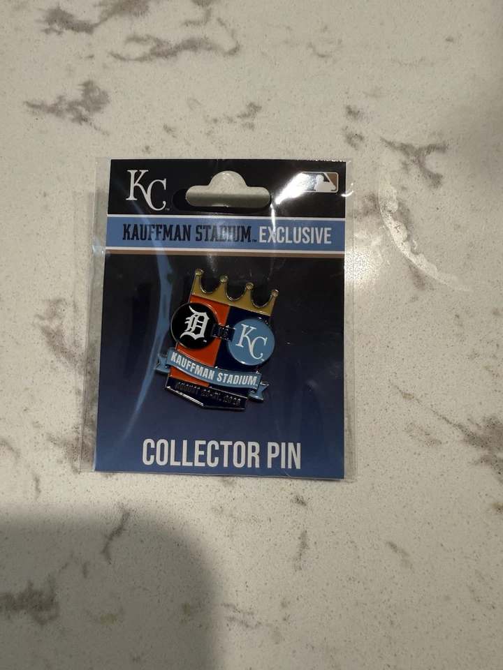 Detroit Tigers v Kansas City Royals Series/Gameday pin 8/29-8/31 2025 - Image 1 of 1