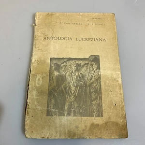 Lucrezian Anthology New Collection of Classics Fourth Edition 1966 - Picture 1 of 5