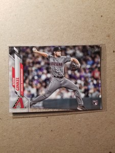 2020 Topps Update U102 Kevin Ginkel RC - ARIZONA DIAMONDBACKS 