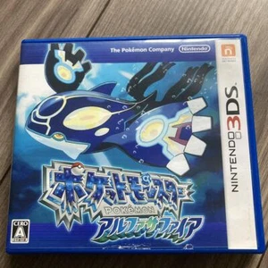 Pokemon Alpha Sapphire Nintendo 3DS RPG Game CTR-P-ECLJ with Case From Japan 57 - Picture 1 of 4