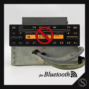 Radio Becker México Compact Disc Electronic Kurier 860 Mercedes W124 W126 R107 - Imagen 1 de 1