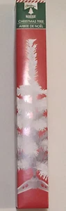 CHRISTMAS HOUSE Mini TABLE TOP CHRITMAS TREE WITH STAND 18" White - Picture 1 of 3