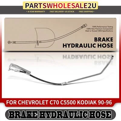 Manguera hidráulica de freno trasero LH para Chevrolet B60 B7 GMC C7000 C7500 Topkick P6500 Foto 1 de 4