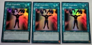 Yugioh! 3x Mind Control 1st Ed. RA02-EN046 Super Rare play set 25th - Picture 1 of 1