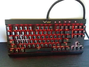 Corsair K65 RGB Cherry Red Gaming Keyboard ( Works And Lights Up Great ) - Picture 1 of 12