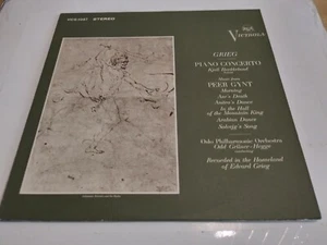 Kjell Baekkelund Grieg: Piano Concerto & Peer Gynt VG++ Reissue RCA Record 1980 - Picture 1 of 4