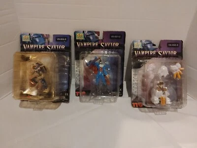 Vampire Savior SR Series Figure lot Demitri Jon Talbain Darkstalkers - Image 1 of 4