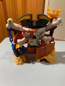 Fisher Price Imaginext Blackbeards Lair Pirate Skull Spielset ohne Figuren - Bild 1 von 11