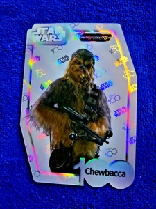 2023 Kakawow Phantom Disney 100 Star Wars Silver Holo Chewbacca Die-Cut PS-YX-28 - Picture 1 of 10