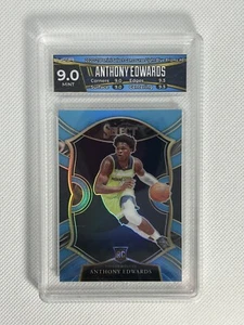 2020 Select Anthony Edwards Light Blue Prizm /299 Concourse Rookie RC HGA 9 - Picture 1 of 2