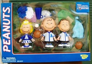 PEANUTS BÉISBOL ALL STAR - JUEGO AZUL DE LUJO - CHARLIE MARRÓN - LINUS Y SALLY - Imagen 1 de 2