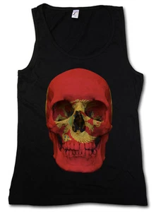 CLASSIC MONTENEGRO SKULL FLAG TANK TOP FITNESS Banner Fahne Biker MC - Picture 1 of 2