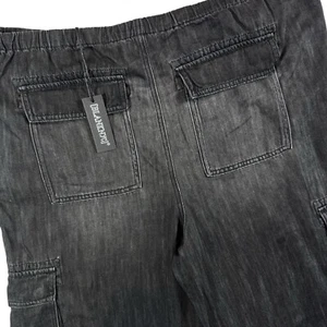 BLANKNYC Denim Cargo Joggers Women's 31 Black NEW 03LO3446 - Picture 1 of 11