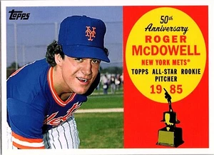 2008 Topps - All Rookie Team 50th Anniversary Roger McDowell #AR35 - Picture 1 of 2