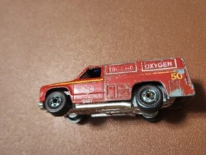 Hot Wheels 1974 Rescue Redline Vehicle-Emergency Unit 50 First Aid Red FireTruck - Picture 1 of 13