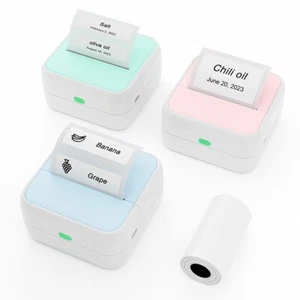 S1 Bluetooth Label Maker Machine Wireless Thermal Label Printer Sticker Gift AU - Picture 1 of 25